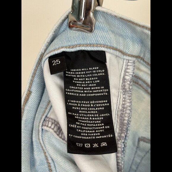 J Brand, Blurred Alana High Rise Crop, Women’s Jeans, Size 25 - Picture 4 of 4